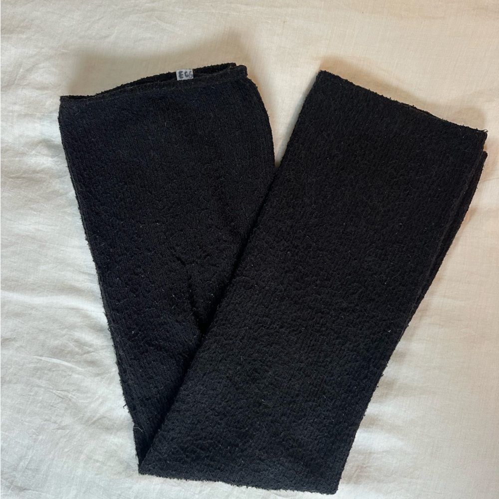 Rubia Wear full length black leg warmers